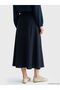 I Beli Corded Linen Mixed Flared Skirt from Freezen Store - 5