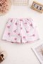 Girls' T-Shirt and Shorts Set Candy Printed Casual Comfortable Set - 3