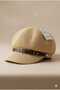 Women's Straw Cap Hat with Belt Detail, Stylish Summer Model - 2