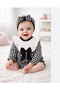 Baby Girl Romper with Crowbar Bandana Badi