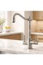 Matte Chrome Kitchen Faucet Suitable for Purification Devices Retro Vintage Purified Kitchen Sink Fixture Inox