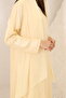 Premium Stripe Chiffon Abaya with Inside Hareer Satin Lightweight Summer Modest Wear - 3