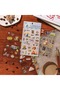 E3-4 Sheets of Sweet Coffee and Camping Pet Stickers - 3