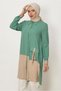 Linen Effect Tunic with Pocket Detail 45518 - 2