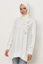 Stone and Bead Detailed Tracksuit Tunic 45740