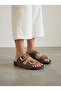 Women's Mink Double Buckle Slippers – Casual Comfortable Sole Sandals, Comfortable Summer Slippers - 2