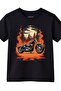 Unisex Kids' Motorcycle Adventure Cotton T-Shirt - 3