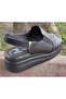 2409921Y Women's Genuine Leather Padded Sole Premium Sandals - 7