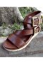 2640010Y Women's Genuine Leather Eva Sole Premium Sandals - 2