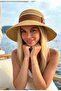 Women's Raffia Collection Hat – Minimal Band Detail - 5