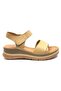 26520200Y Women's Genuine Leather Padded Sole Premium Sandals - 8