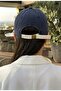 Chilton Vintage Textured Embroidery Detailed Buckle Adjustable Women's Hat - 3