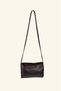 Women's Side Cross Detailed Shoulder Bag - Bitter Brown - 3