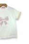 Dar Kalip! Girl's Summer Linen Shorts Set, Ages 3-4-5-6-7-8-9-10, Stylish 2-Piece Top and Bottom Set with Bow Print - 5