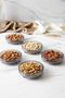 Set of 5 Crystal Presentation Bowls | Meze, Crystal Presentation Bowl Set with K5 | Appetizers, Nuts, Biscuits & Desserts Presentation Tray |   Stylish and Durable |   Smoked - 4