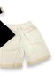 Dar Kalip! Girl's Summer Linen Shorts Set, Ages 3-4-5-6-7-8-9-10, Stylish 2-Piece Top and Bottom Set with Bow Print - 5