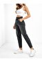 Beautiful Elastic Waist Boyfriend Pants Lycra Fabric - 2