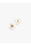 Beaded Flower Earrings - 2