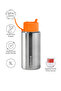 Frank Green Neon Orange Steel Thermos with Straw 1 L No:122