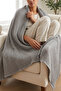 100% Cotton Natural Woven Tv Blanket - 160X180 cm Ultra Soft & Breathable - 2