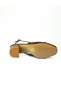 16030 Brown Low Heeled Evening Dress Women's Shoes - 5