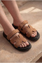 Women's Summer Stylish Sandals with Velcro Straps, Comfortable Sole, Daily Use Slippers - 5