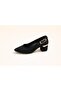 6684 Thick Heel Satin Women's Shoes - 2