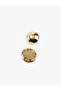 Steel Hemisphere Earrings - 3