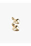 Women's Heart Earrings Medium Size - 3