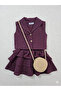 Girl's Vest Skirt Sparkling 3-Piece Set (with Gift Bag) - 3