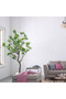 170cm Artificial Perfume Flower Trees Fake Tree with Natural Trunk for Indoor Outdoor Home Decor - 2