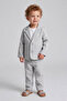 Elastic Waist Jacket, Trousers, T-Shirt Combination, Special Day Eid 3-Piece Boy's Suit