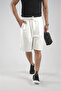 Trend Biz Beli Elastic Pocketed Pique Fabric Shorts - 3