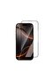 واقي شاشة زجاجي مقاوم للكهرباء الساكنة متوافق مع iPhone 17E