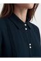 Lcw Grace Shirt Collar Linen Look Robe - 3