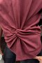 Padded Front Ruffle Detail Tshirt Dusty Rose - 4