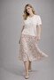 Women's Hair Braid Stone Detailed Tshirt - 4