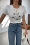Bunny Tshirt Ecru - 5