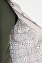 Quilted Slim Fit Shirt Collar Snap Fastener Men's Coat Beige - 39666.26Y - 7