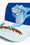 Cotton Shark Embroidery Detailed Cap Hat - 4