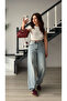 Blue Washed Baggy Jean