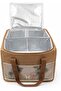 Insulated Thermal Cooler Bag with Compartments – Large Capacity Lunch & Food Storage Bag with Lid - 3