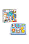 7 Pieces Soft Animal Shaped Find-And-Plug Educational Baby Toy (12+ Months) - 3