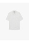 Regular Fit Short Sleeve Textured Classic Collar Shirt - 3
