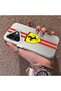 iPhone 16 Compatible Silicone Edge Hard Back Anti-Fall Phone Case with Ferrari Pattern - 2