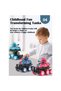 3-Piece Transforming Tank Toy Car Set, 360° Rotating Head, Six-Wheel Off-Road Vehicle for Kids - 5