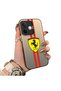 Oppo A5 Pro 5g Compatible Silicone Edge Hard Back Anti-Fall Phone Case Ferrari Patterned - 3