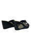 Silver Stone Filled Heeled Women's Slippers High Sole Slippers - 6
