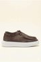Men's Mink Suede Genuine Leather Casual Daily Lace-Up Eva Sole Shoes – Banana - 3