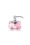Kristall Liquid Soap Dispenser, Countertop - Chrome/Pink - 4